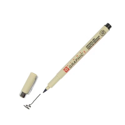 XSDK1 Sakura Pigma Graphic Marker Pens, 1.0mm, Choose Color and Pack Size