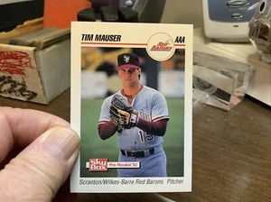 1992 SkyBox AAA #221 Tim Mauser - Picture 1 of 2