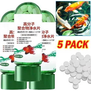 Powerful Aquarium Water Purification Tablet- Water Purification Tablets for Fish - Picture 1 of 22