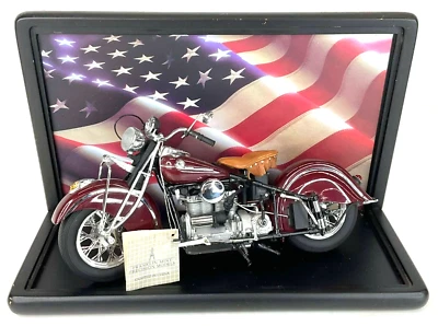 Franklin Mint Precision Models 1942 Indian Motorcycle - Image 1 of 4