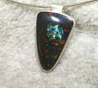 Silver Pendant With Solid-Fairy-Boulderopal-Queensland Multicolour 16,20ct