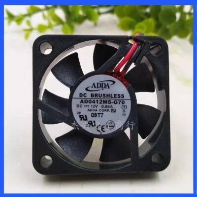 ADDA AD0412MS-G70 4010 DC12V 0.08A 4CM 2-Wire Silent Cooling Fan - Image 1 of 2