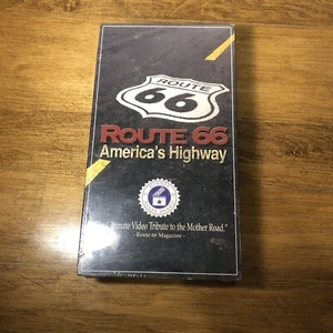 Route 66 America's Highway VHS Video Tape 1994 Automotive Travel Bobby Troup NOS - Picture 1 of 2