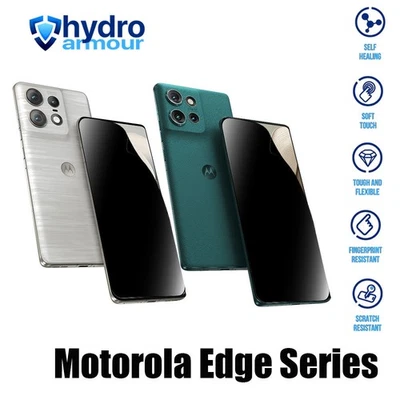 Heavy Duty Privacy Matte HD Anti-Glare Hydrogel Screen Protector Anti-Spy Motoro - Image 1 of 4