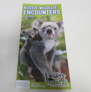 Wildlife Habitat Brochure - Koalas, Kangaroos, Birds and Crocodiles - Queensland - Picture 1 of 9