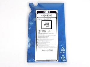 OKI 45643703 Zubehör: Developer Cyan Entwickler Blau 70K Seiten für ES9475 - Afbeelding 1 van 1
