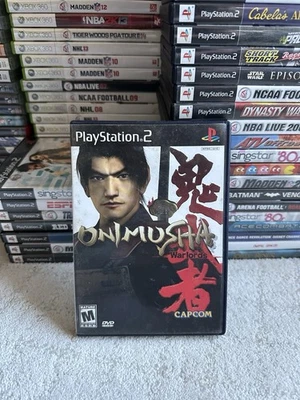 Onimusha Warlords (Sony Playstation 2, 2002) Complete CIB Tested - Image 1 of 3