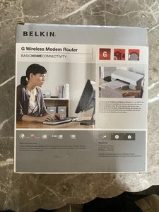 Belkin G Router Wireless WiFi Box with Charger - Picture 1 of 5