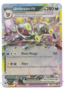 Umbreon ex 060/131 Prismatic Evolutions Holo Double Rare Pokemon TCG - NM - Picture 1 of 2