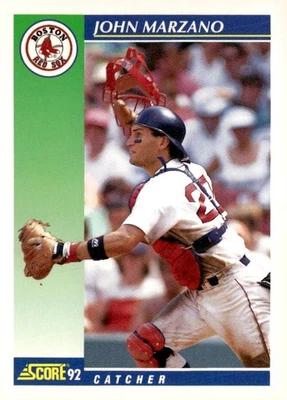 1992 Score #539 John Marzano - Image 1 of 2