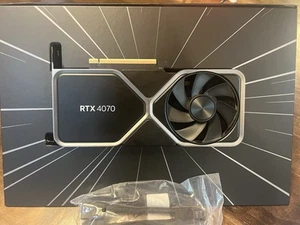 NVIDIA GeForce RTX 4070 Founders Edition 12GB Grafikkarte - Bild 1 von 5