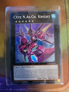 Yugioh Asian-English CXyz N.As.Ch. Knight ROTA-AE109 Super Rare - Picture 1 of 2
