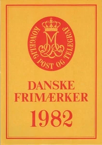 DÄNEMARK 1982 kompletter Jahrgang 21v postfrisch ** - Bild 1 von 1