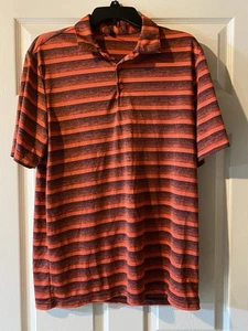 Adidas Polo Uomo Taglia L Striscia Rossa Golf Manica Corta (628) - Foto 1 di 7