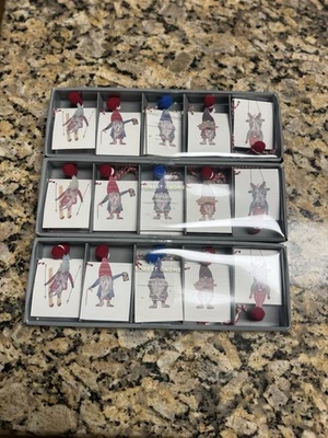 Pottery Barn Forest Gnome подарочный ярлык лот из 3 в каждой коробке 10 ярлыков 3 коробки - Изображение 1 из 3