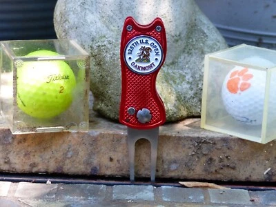 US Open Championship 2025 Oakmont Ball Marker Classic Golf Divot Tool-Afortable Foto 1 de 3