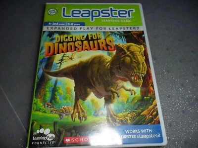 LeapFrog Leapster Learning Game Digging for Dinosaurs Leapster2 - Image 1 of 4