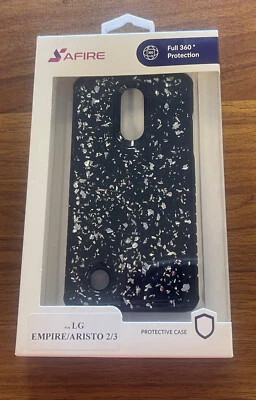 LG Empire/Aristo 2/3 Black with Silver flakes - Image 1 of 2