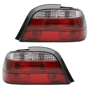 Rückleuchten Klarglas Heckleuchten für BMW E38 Limo Bj. 1994-2001 Rot/Chrom - Afbeelding 1 van 3