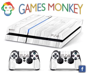 Skin Piel compatible para Ps4 OLD - Madera Blanco - Imagen 1 de 1
