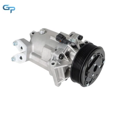 A/C AC Compressor w/Clutch For Nissan Versa & Tiida 2007-2012 1.8L 92600CJ61B - Image 1 of 4