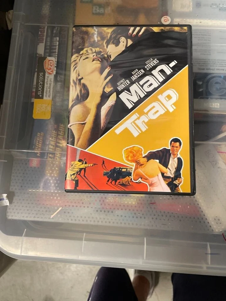 Man-Trap DVD, 1961, Jeffrey Hunter, Stella Stevens, David Janssen vgc t6060 - Image 1 of 1