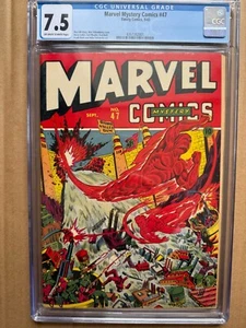 Marvel Mystery Comics #47    (Timely Comics 1943)   CGC  7.5 - Picture 1 of 1