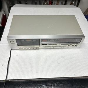 VINTAGE TECHNICS RS-B18 SINGLE COMPACT CASSETTE DECK SILVER MADE IN JAPAN 1984 - Picture 1 of 21