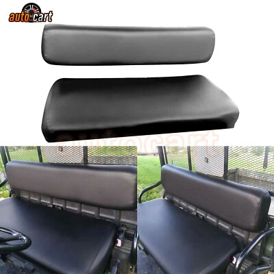 Black Seat Cover Back Cover For Kawasaki Mule 2500 2510 3000 3010 Diesel 4X4 - Изображение 1 из 4