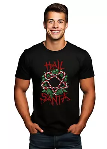 PrintBar Hail Santa T-Shirt - lustig und festlich! Urlaubsfreude damit verbreiten - Bild 1 von 58