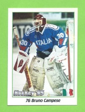 1995 Panini Hockey World Championship '95 #76 Bruno Campese Italy