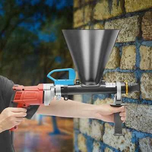 700W Elektrische Zement Fugenpistole Mörtel Verfugen Elektrosprüher mit 2 Düsen - Bild 1 von 10