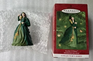 Hallmark #4 Scarlett O'Hara 2000 Ornament QX6671 Gone With The Wind Green NEW - Picture 1 of 5