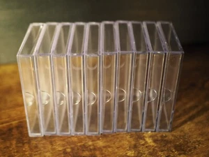 10x Estuche de almacenamiento de tarjetas de plástico transparente con tapa de Topps Now (20-25 tarjetas) - Imagen 1 de 3