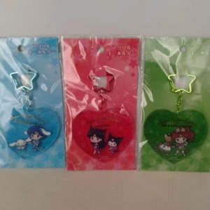 Sailor Moon Sanrio Collaboration Acrylic Keychain Set Of 3 - Picture 1 of 13
