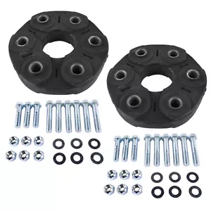 Pair Driveshaft Flex Discs For Mercedes-Benz W202 W203 W210 W220 A1704100115 - Picture 1 of 7