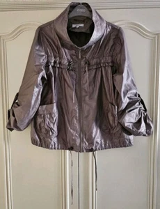 Lovely New Women's or Older Girl's Maralan Brown Zip Pocket Jacket, size 12 - Picture 1 of 18