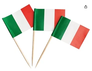 Lot of 1,440 pc. Italy Picks Toothpicks, Cake Topper , Italian - Picture 1 of 4