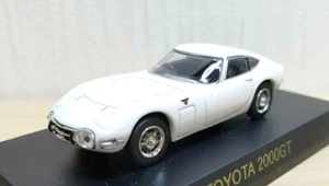 1/64 Kyosho TOYOTA 2000GT 2000 GT WHITE diecast car model - Picture 1 of 3