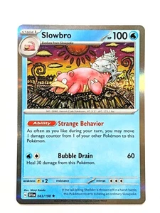Juego Base Pokémon Escarlata y Violeta "SLOWBRO" #043/198 Carta Holo💥 - Imagen 1 de 3
