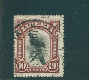 Liberia 1906, 10c bird, Monrovia postmark dated 16 JUL 1907, used #104 - Picture 1 of 1