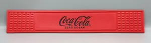 Coca-Cola Zero Sugar Red Rubber Bar Spill Tap Mat - Picture 1 of 5