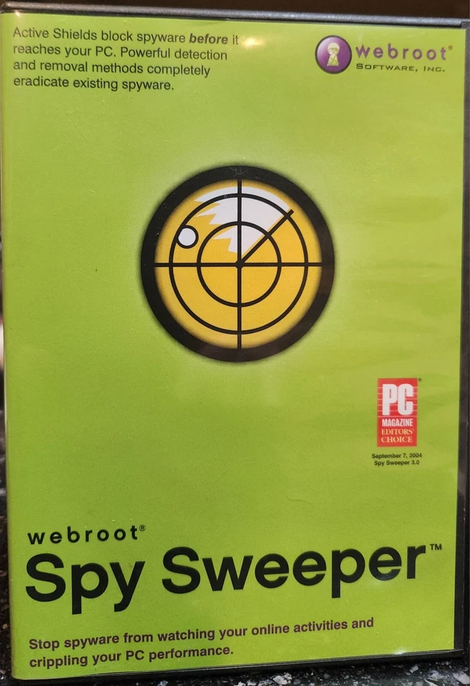 Webroot Spy Sweeper Windows 98 , SE, 2000, Me, XP - Image 1 of 1