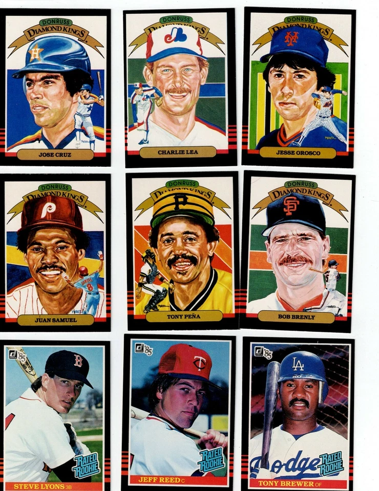1985 DONRUSS BASEBALL COMPLETE YOUR SET U PICK 1-250 - Image 1 of 1