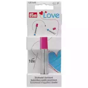 Embroidery needle product range in needle case Prym Love - Picture 1 of 1