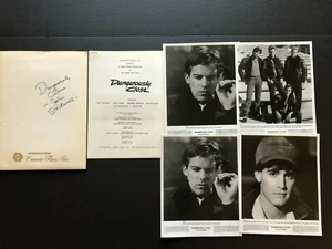 Dangerously Close (1986) - Press Kit Envelope w/Photos & Press Notes - Picture 1 of 4