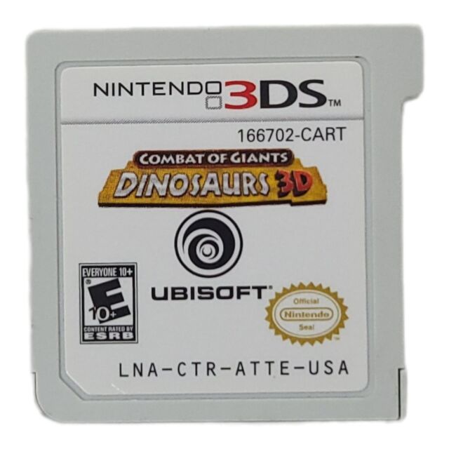 Jogo Combat of Giants: Dinosaurs 3D - 3DS - MeuGameUsado