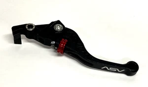 ASV Brake Lever Black - Genuine Part BCR50B - Aprilia, Ducati, Kawasaki, Honda - Picture 1 of 6
