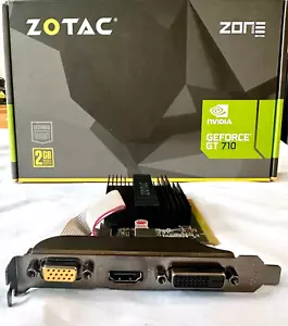 HDMI ✔️ WINDOWS 11 ✔️PCI Express X16 VIDEO CARD ✔️ Low or High Profile - Picture 1 of 15