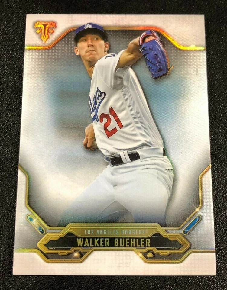 2020 Topps Triple Threads Thick Stock Base Card - WALKER BUEHLER Dodgers #47 - Image 1 of 1